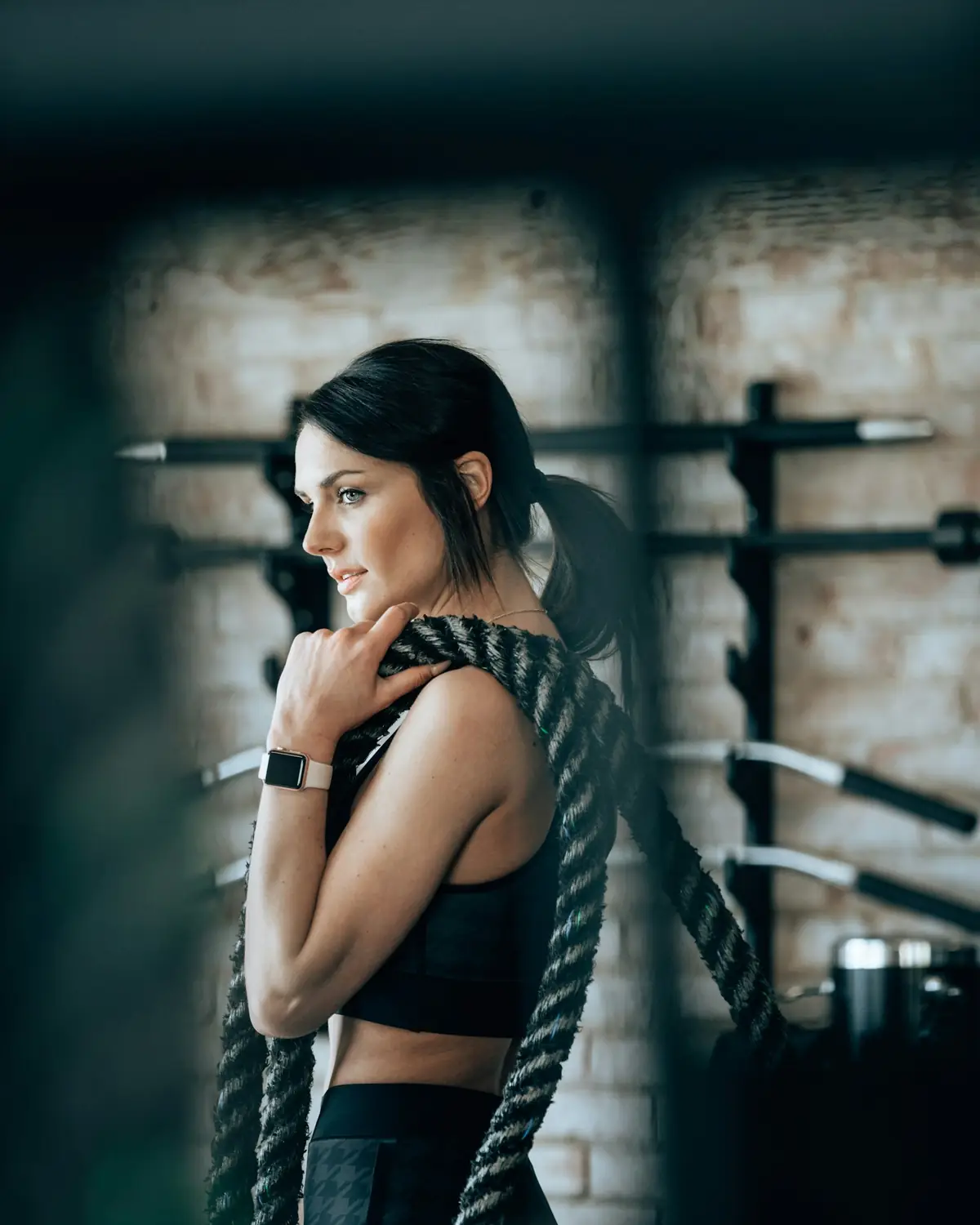 Women doing a high-energy functional training circuit